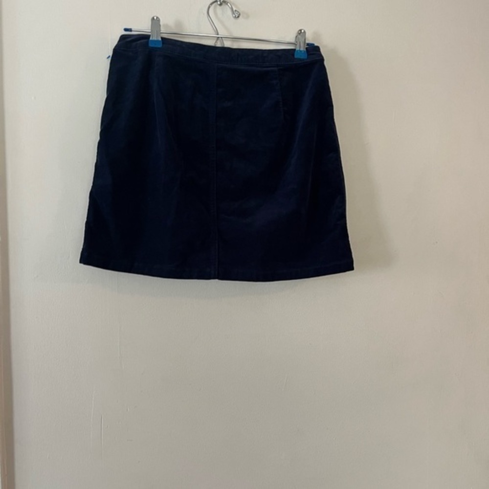 Embroidered Corduroy Skirt - Picture 5 of 8